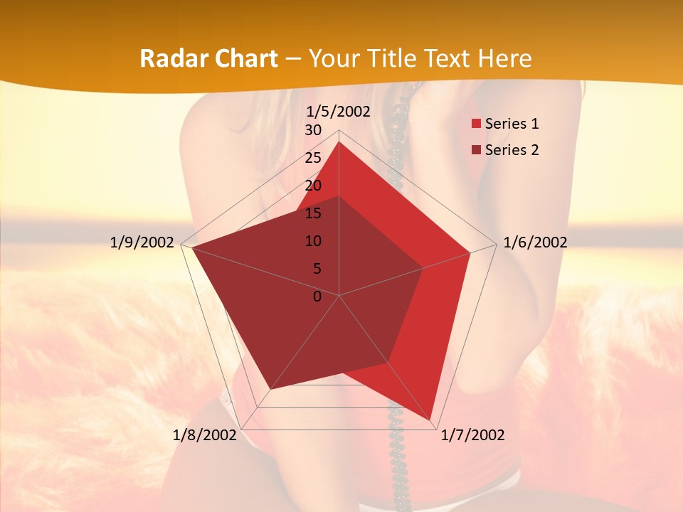 Defocus Standing Towel PowerPoint Template
