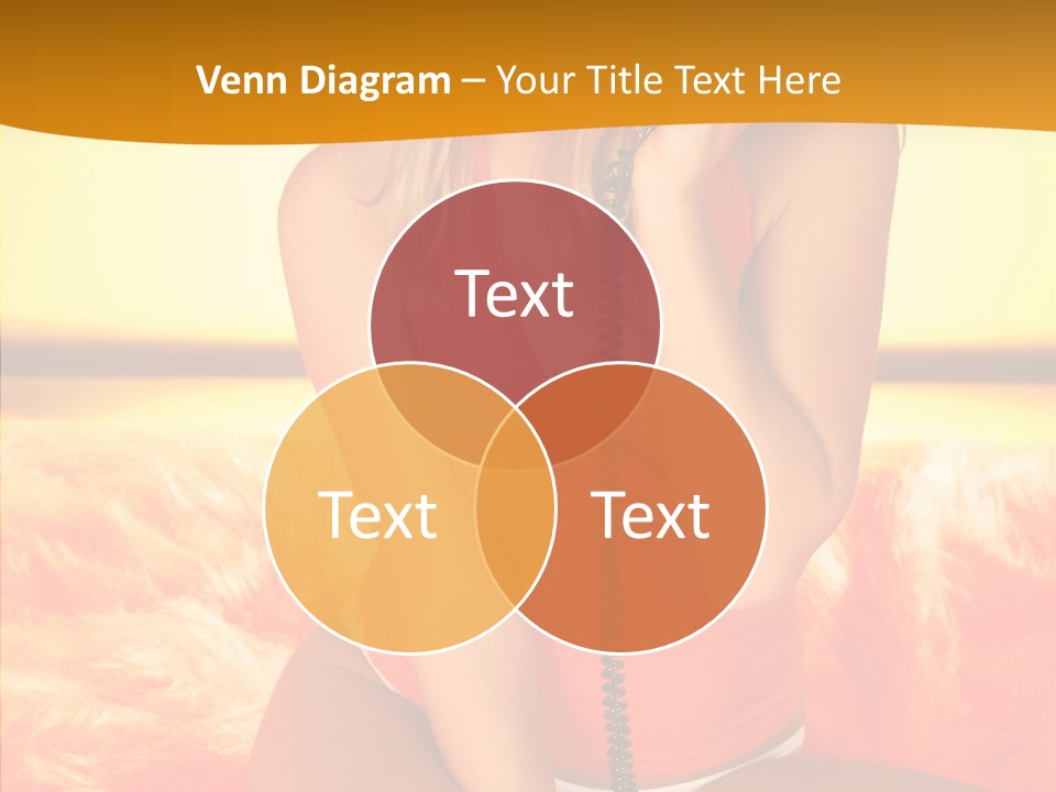 Defocus Standing Towel PowerPoint Template