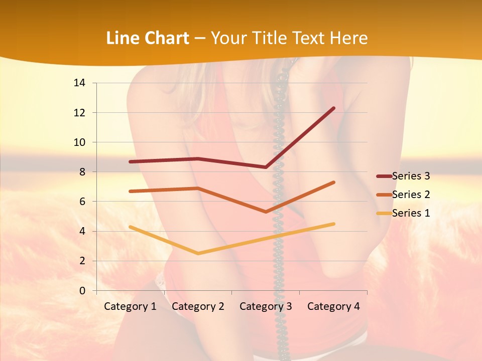Defocus Standing Towel PowerPoint Template