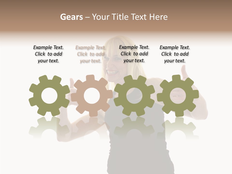 Smile Regard Congratulations PowerPoint Template