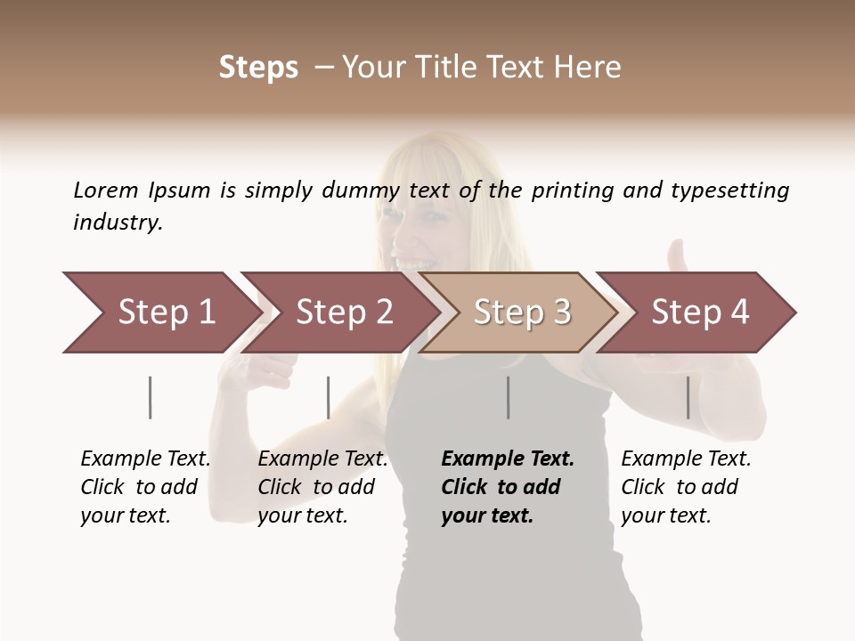 Smile Regard Congratulations PowerPoint Template