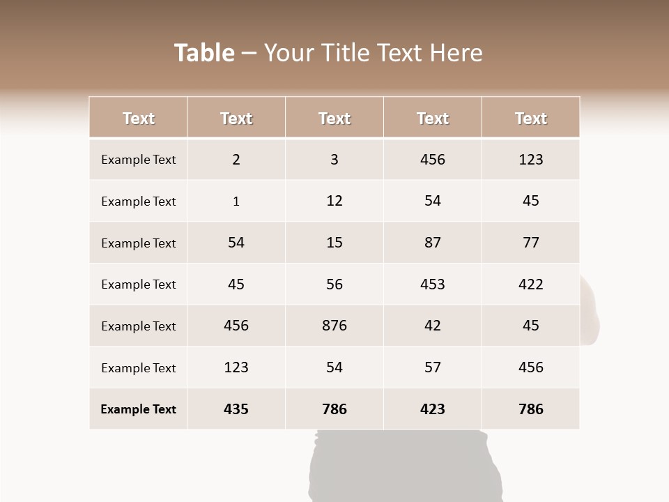 Smile Regard Congratulations PowerPoint Template