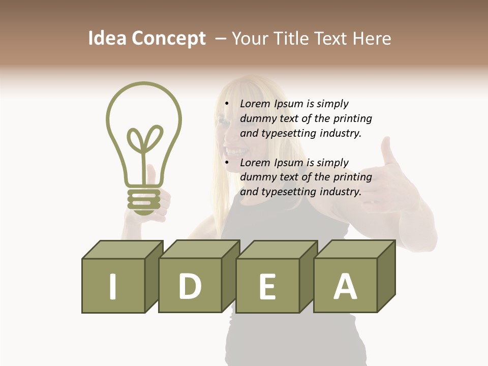 Smile Regard Congratulations PowerPoint Template