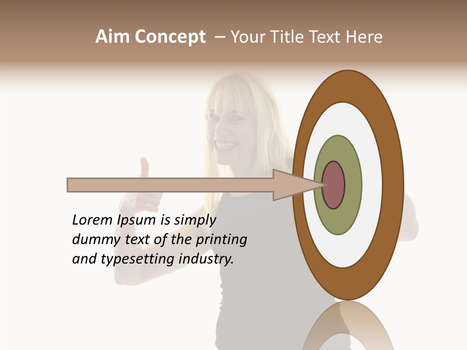 Smile Regard Congratulations PowerPoint Template