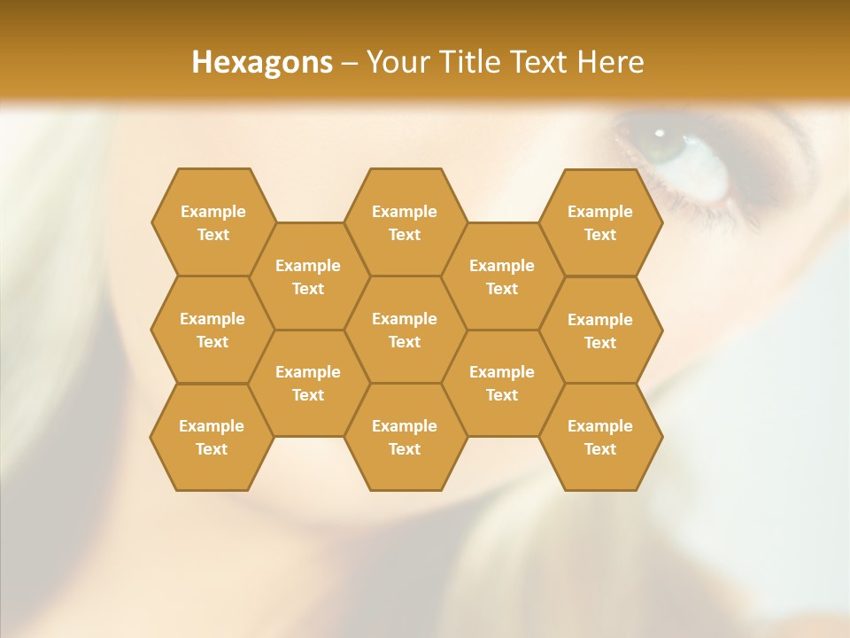 Tan Makeup Cute PowerPoint Template