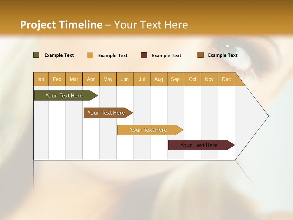 Tan Makeup Cute PowerPoint Template