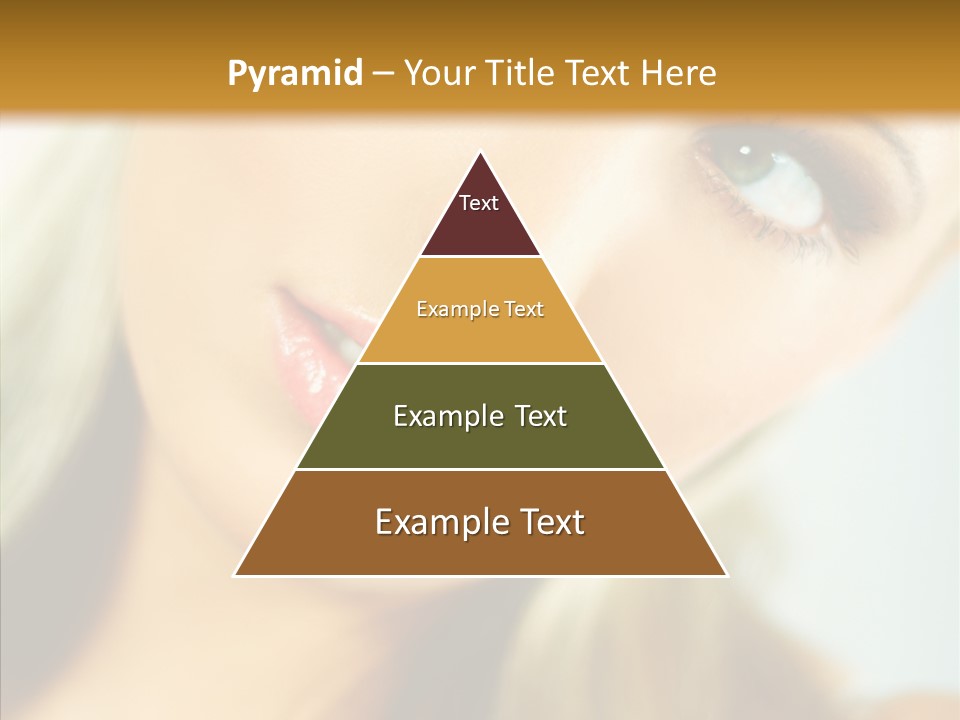 Tan Makeup Cute PowerPoint Template