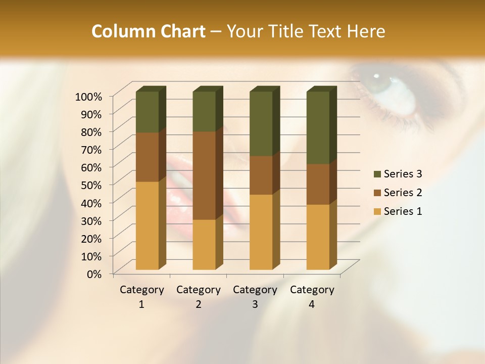 Tan Makeup Cute PowerPoint Template