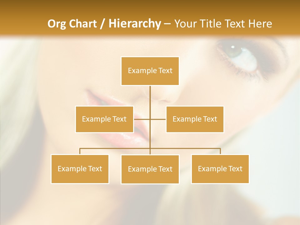 Tan Makeup Cute PowerPoint Template