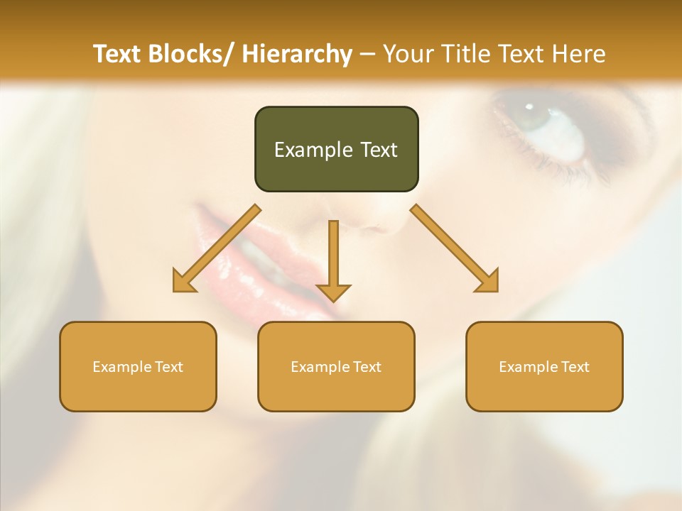 Tan Makeup Cute PowerPoint Template