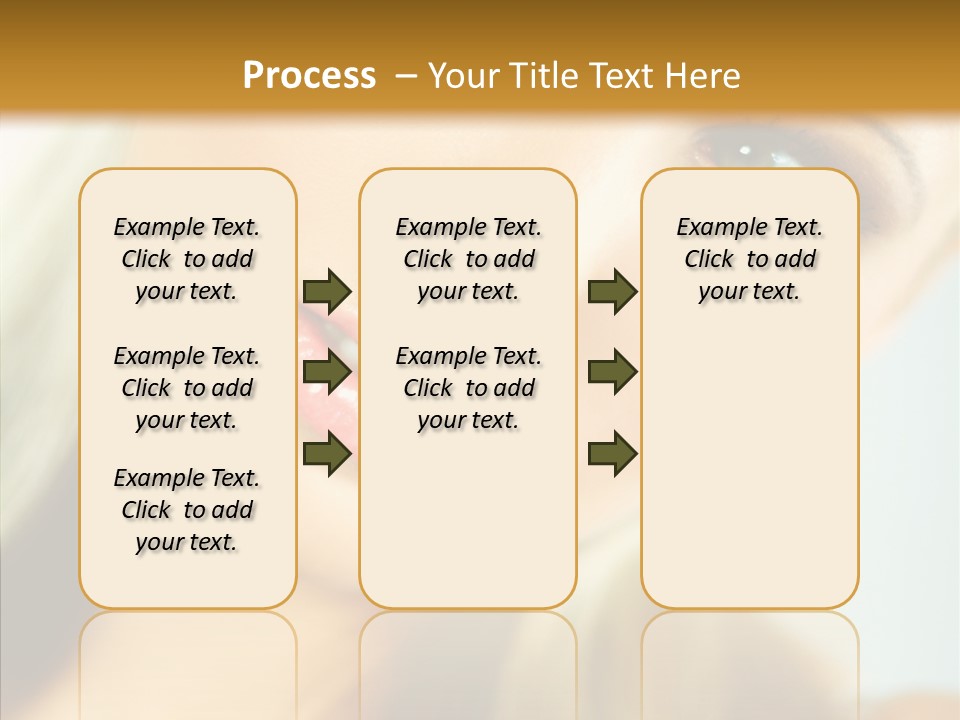 Tan Makeup Cute PowerPoint Template