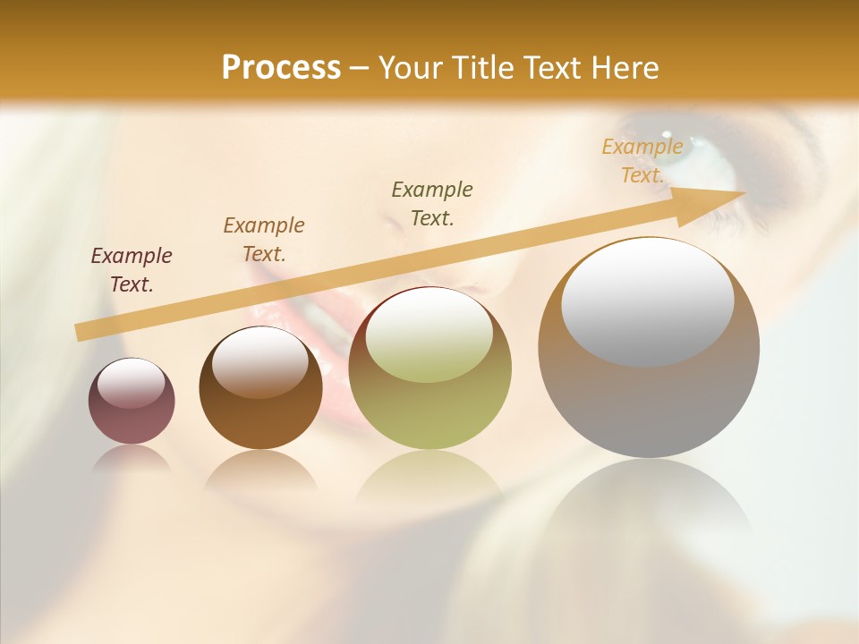 Tan Makeup Cute PowerPoint Template