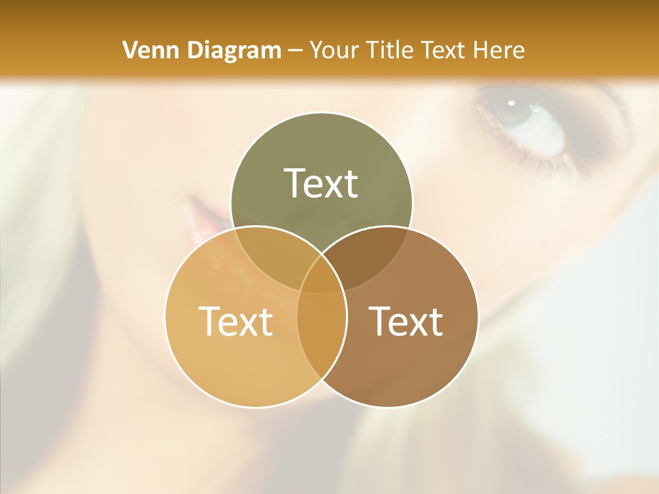 Tan Makeup Cute PowerPoint Template