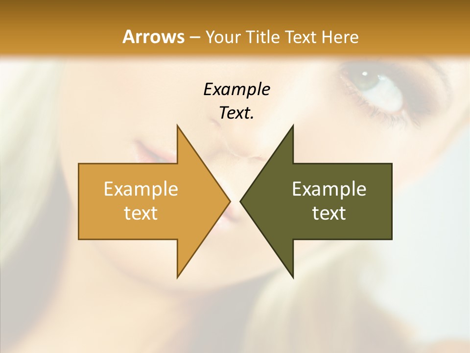 Tan Makeup Cute PowerPoint Template