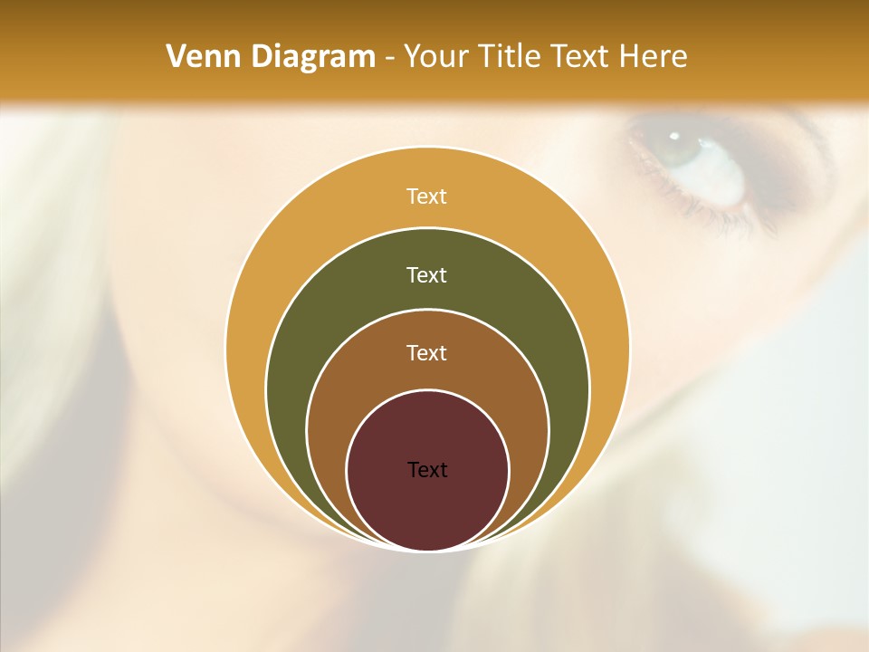Tan Makeup Cute PowerPoint Template