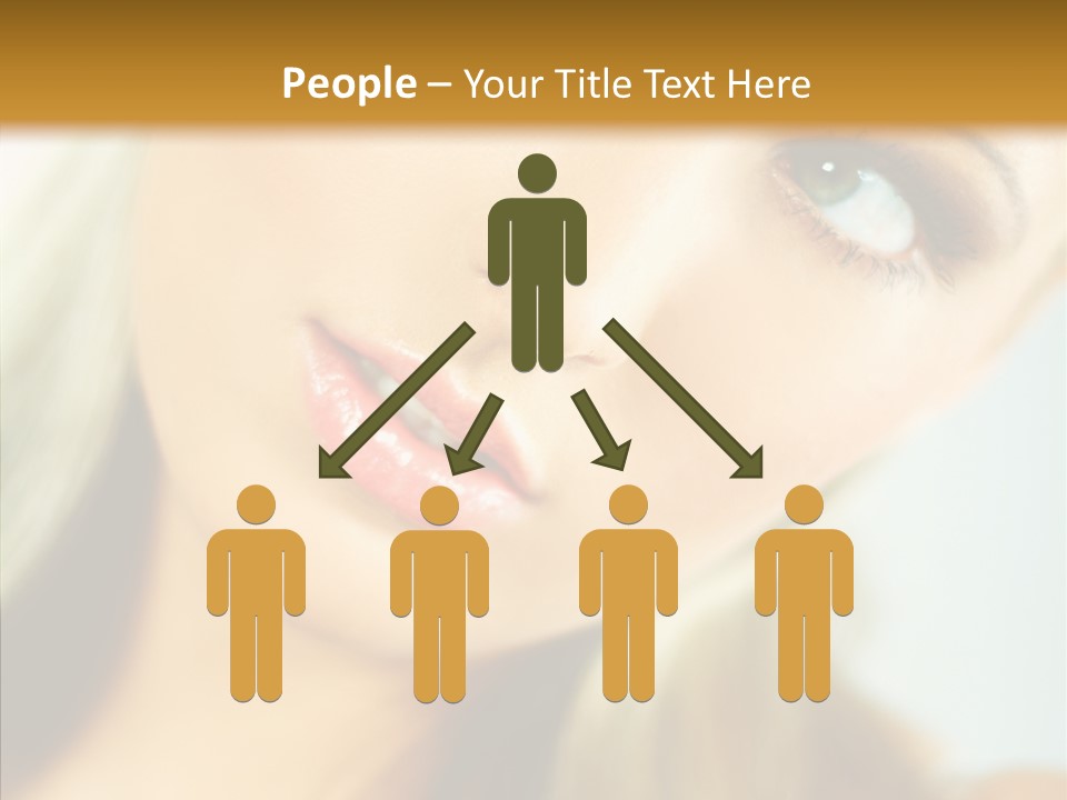 Tan Makeup Cute PowerPoint Template