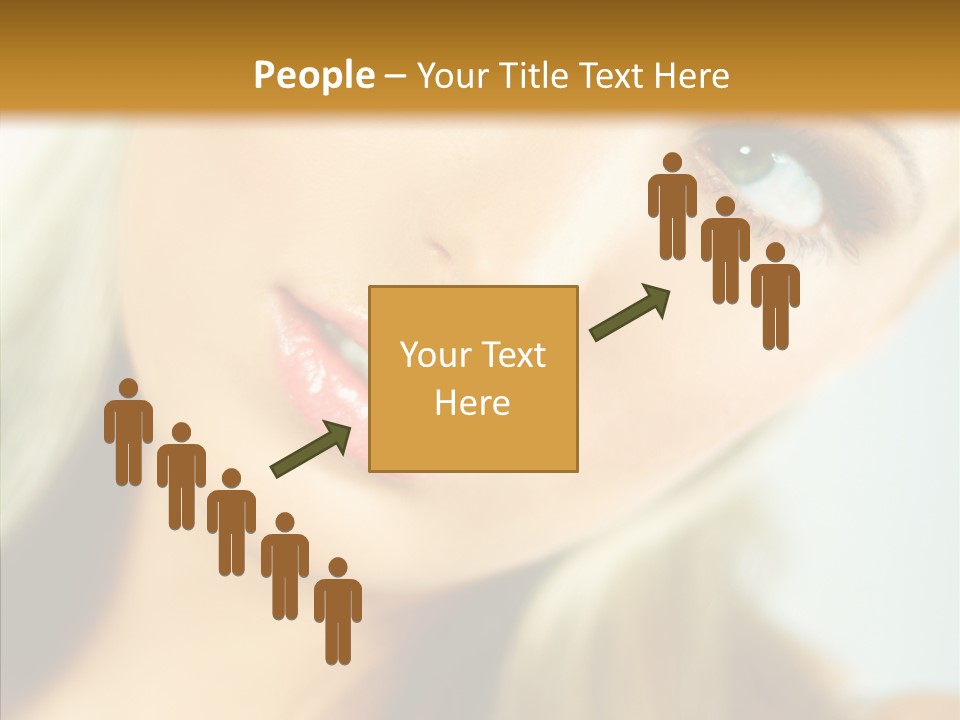 Tan Makeup Cute PowerPoint Template