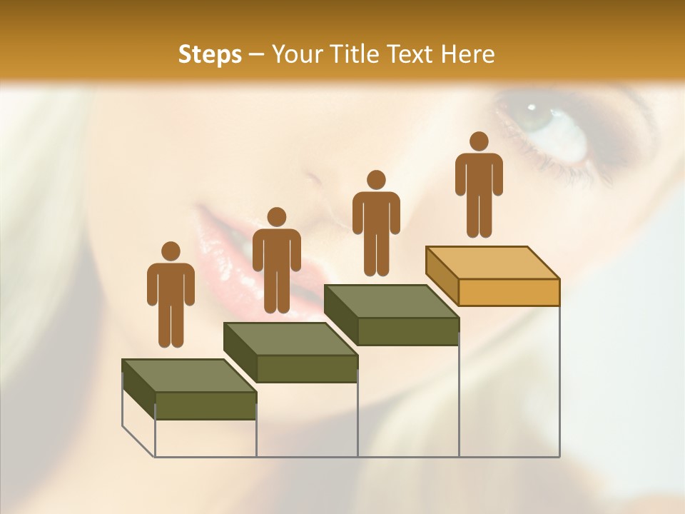 Tan Makeup Cute PowerPoint Template