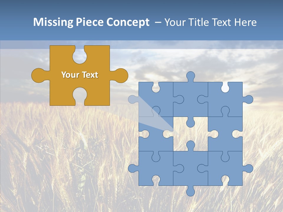 Nature Farm Landscaped PowerPoint Template