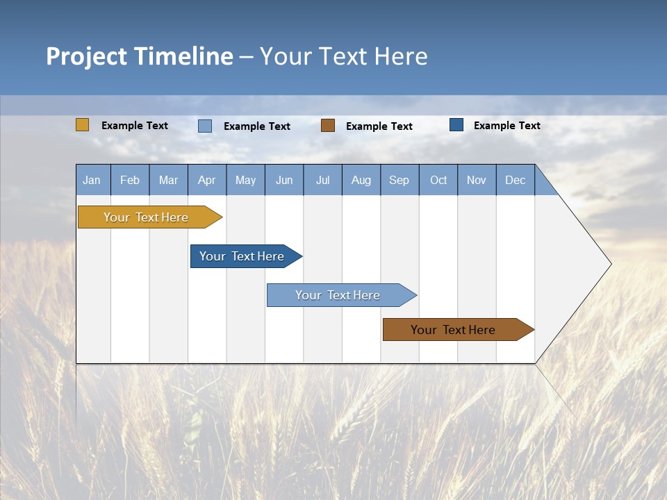 Nature Farm Landscaped PowerPoint Template