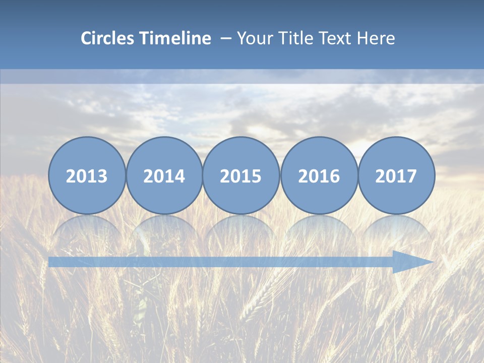 Nature Farm Landscaped PowerPoint Template