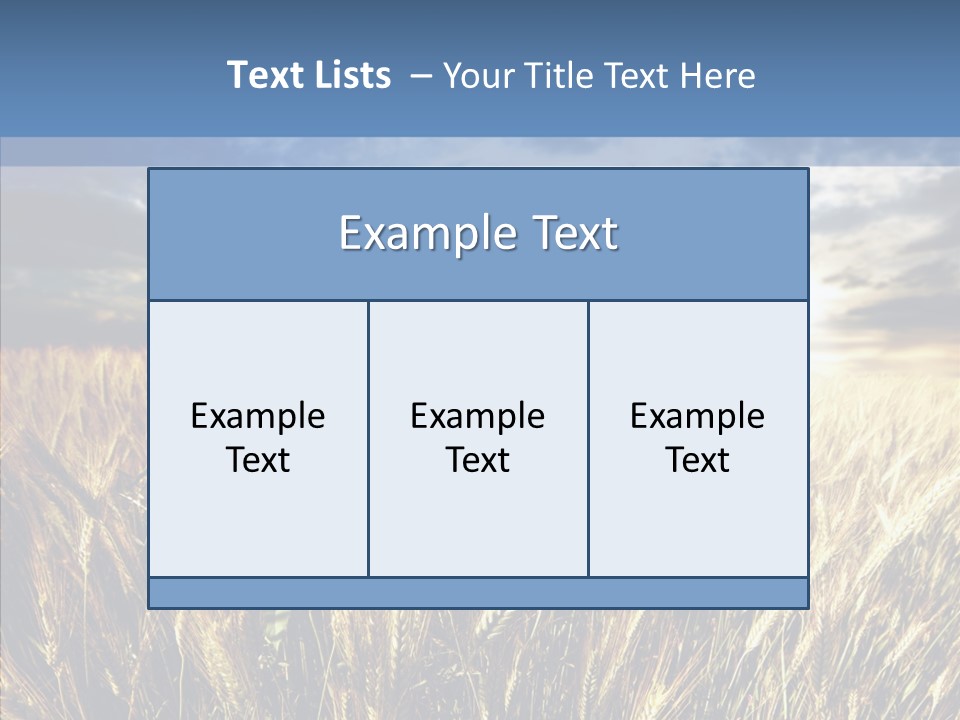 Nature Farm Landscaped PowerPoint Template