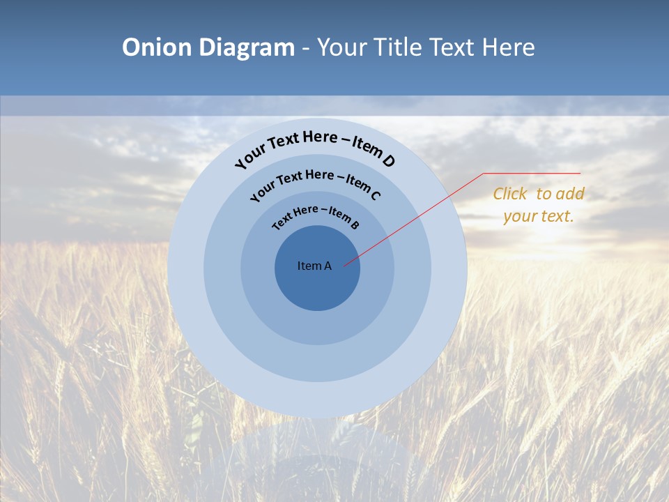 Nature Farm Landscaped PowerPoint Template