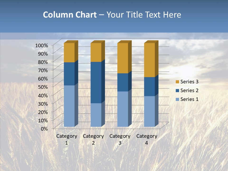 Nature Farm Landscaped PowerPoint Template