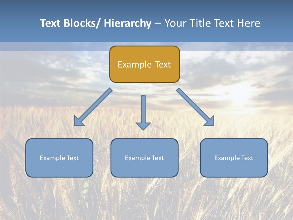 Nature Farm Landscaped PowerPoint Template