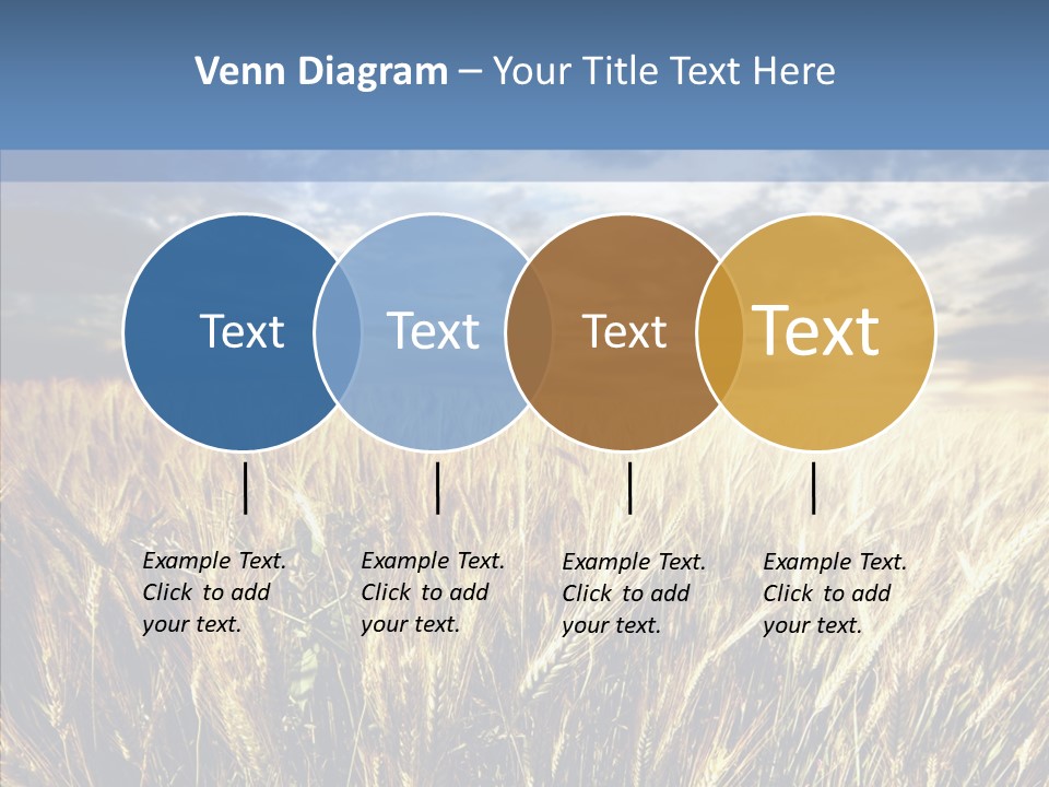 Nature Farm Landscaped PowerPoint Template