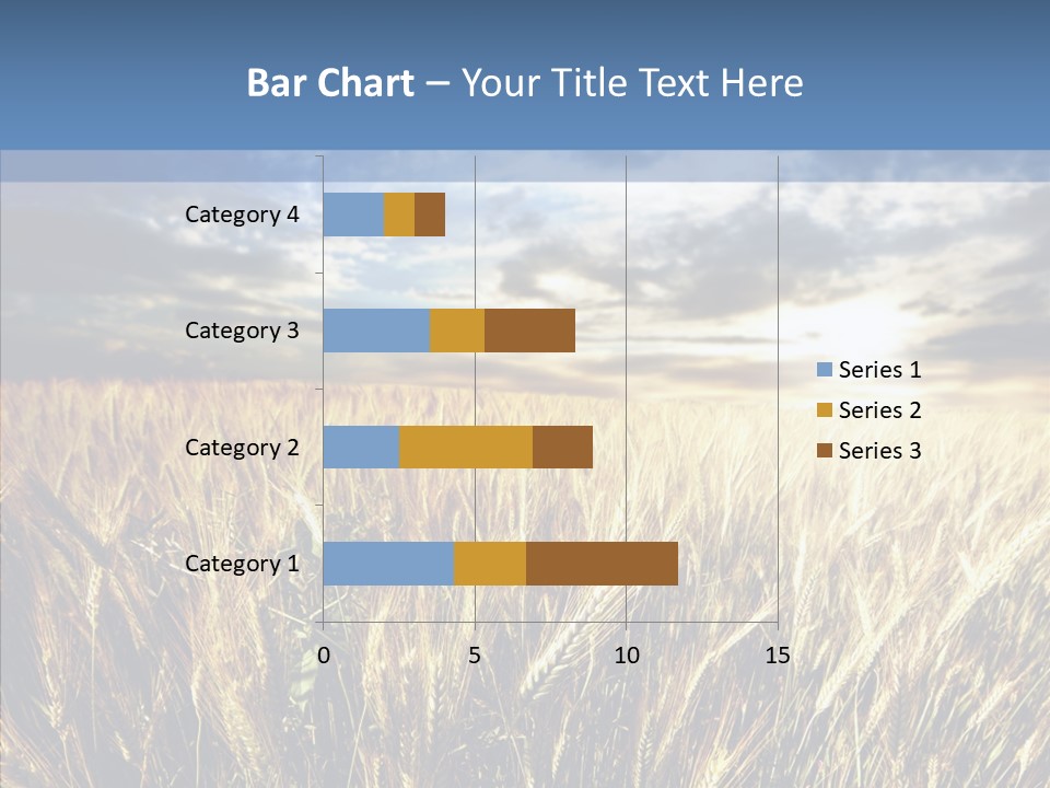 Nature Farm Landscaped PowerPoint Template