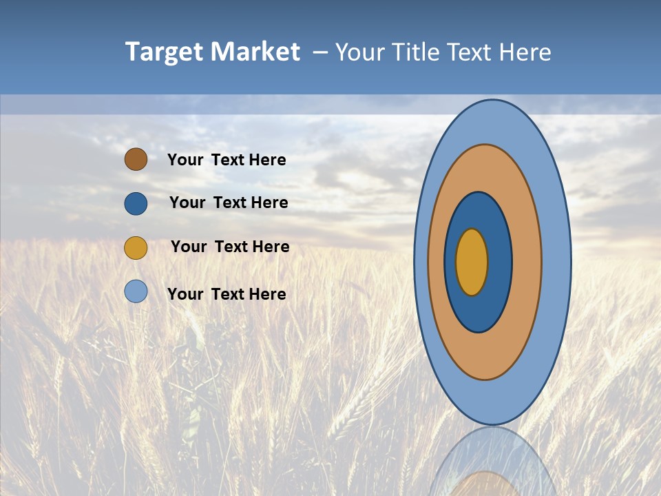 Nature Farm Landscaped PowerPoint Template