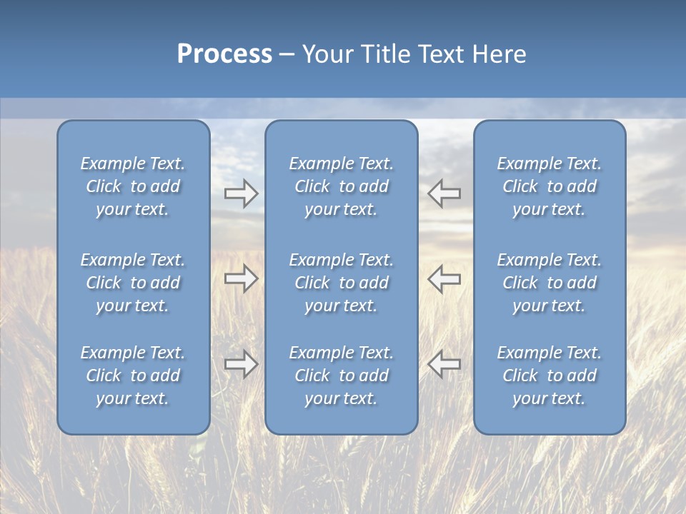 Nature Farm Landscaped PowerPoint Template