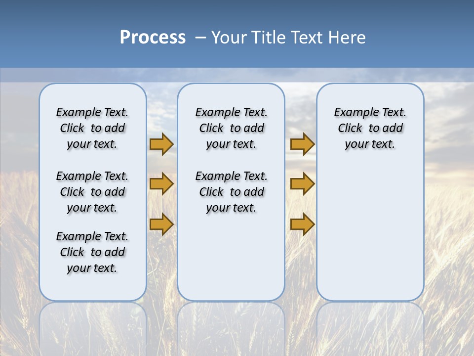 Nature Farm Landscaped PowerPoint Template