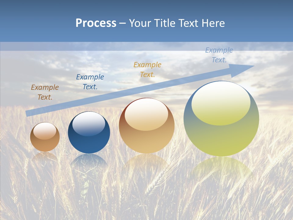 Nature Farm Landscaped PowerPoint Template