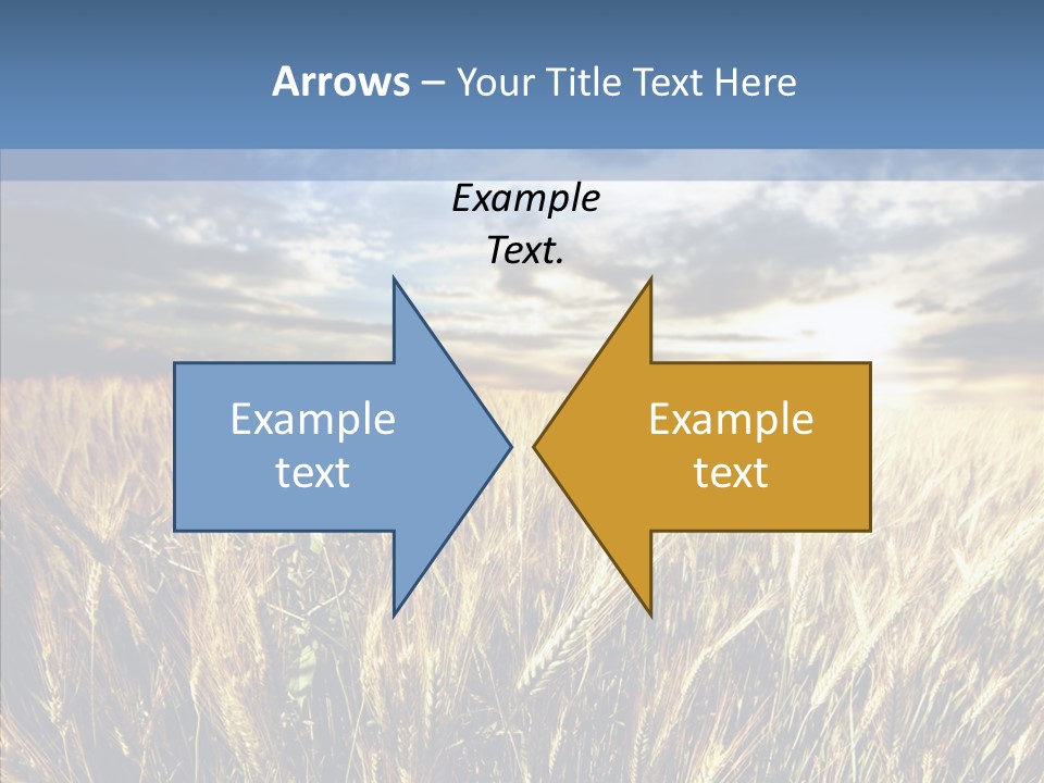 Nature Farm Landscaped PowerPoint Template