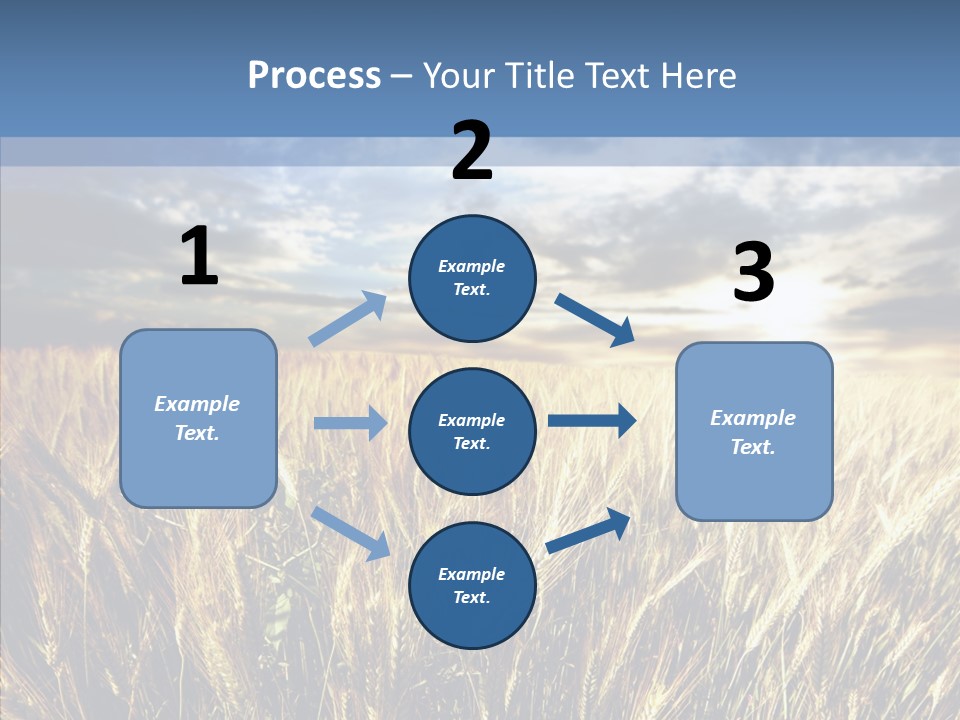 Nature Farm Landscaped PowerPoint Template