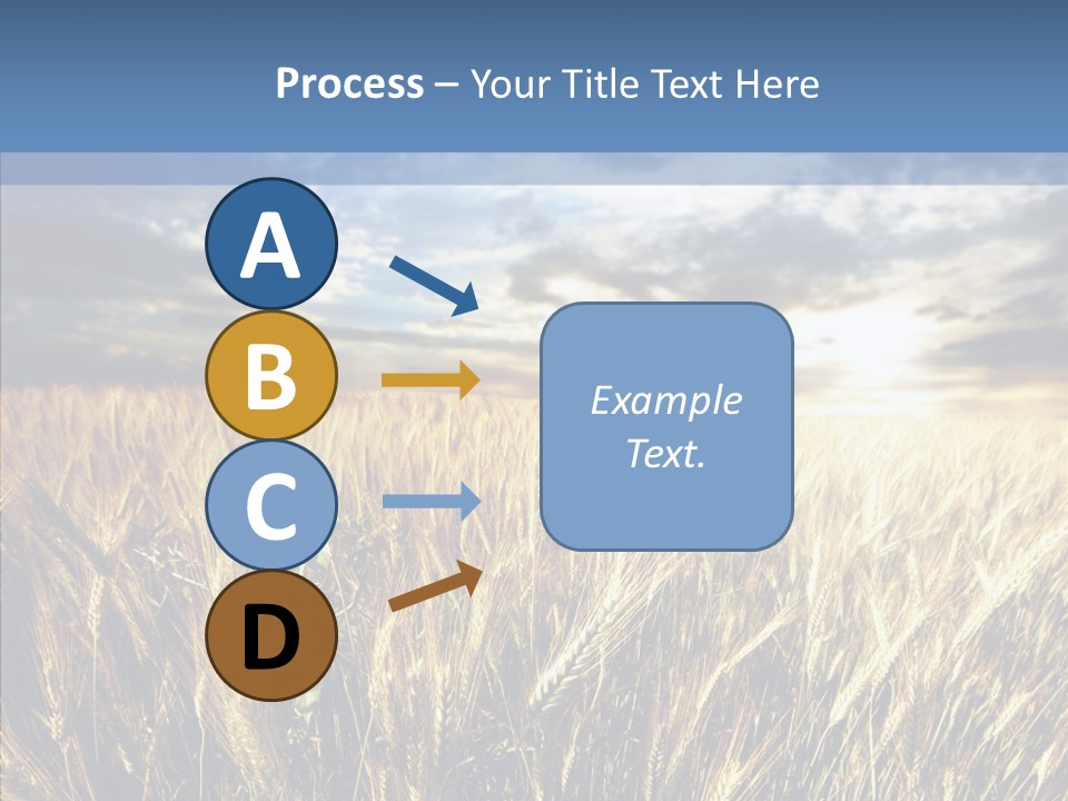 Nature Farm Landscaped PowerPoint Template