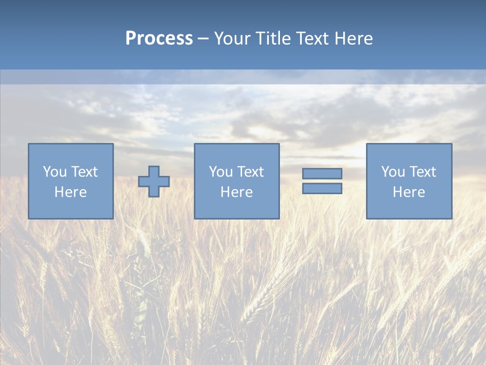 Nature Farm Landscaped PowerPoint Template