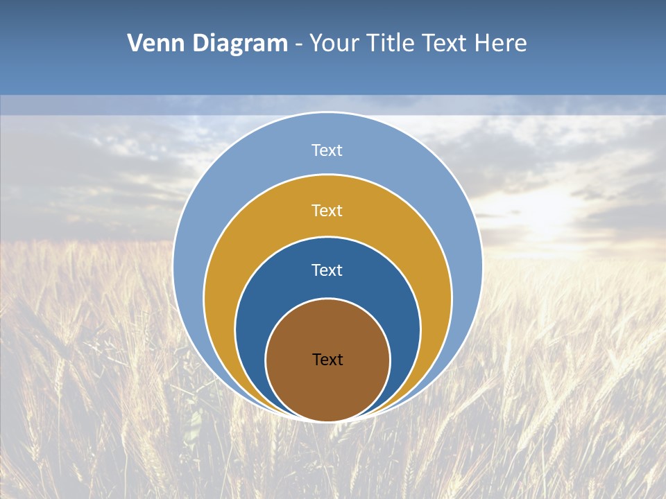 Nature Farm Landscaped PowerPoint Template