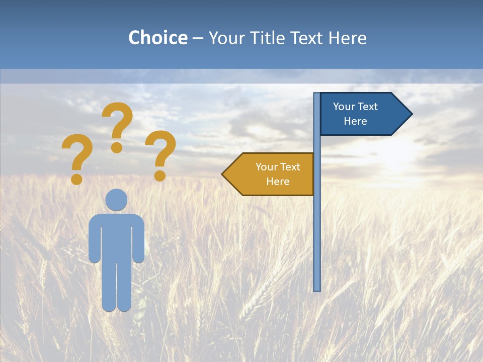Nature Farm Landscaped PowerPoint Template