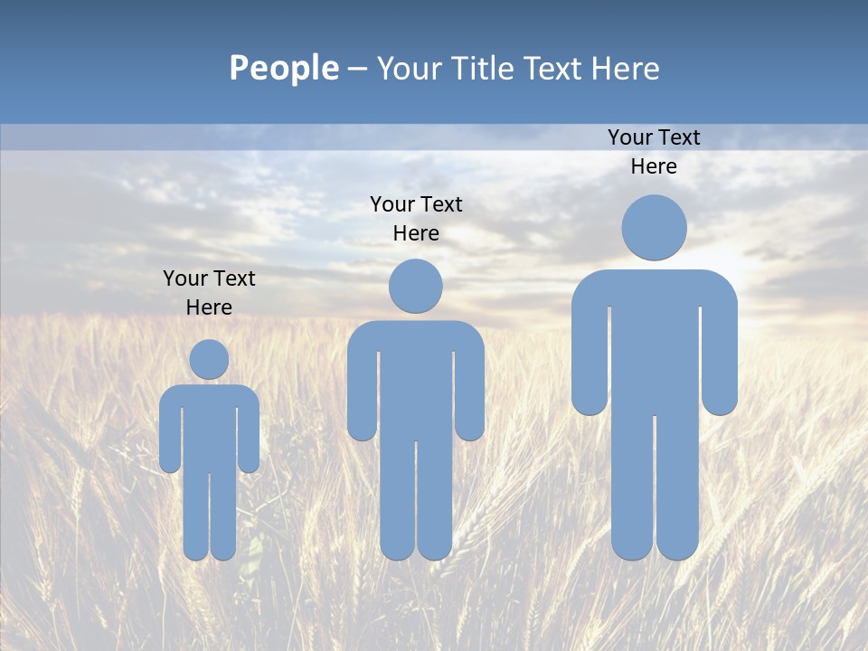 Nature Farm Landscaped PowerPoint Template