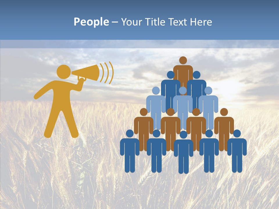 Nature Farm Landscaped PowerPoint Template