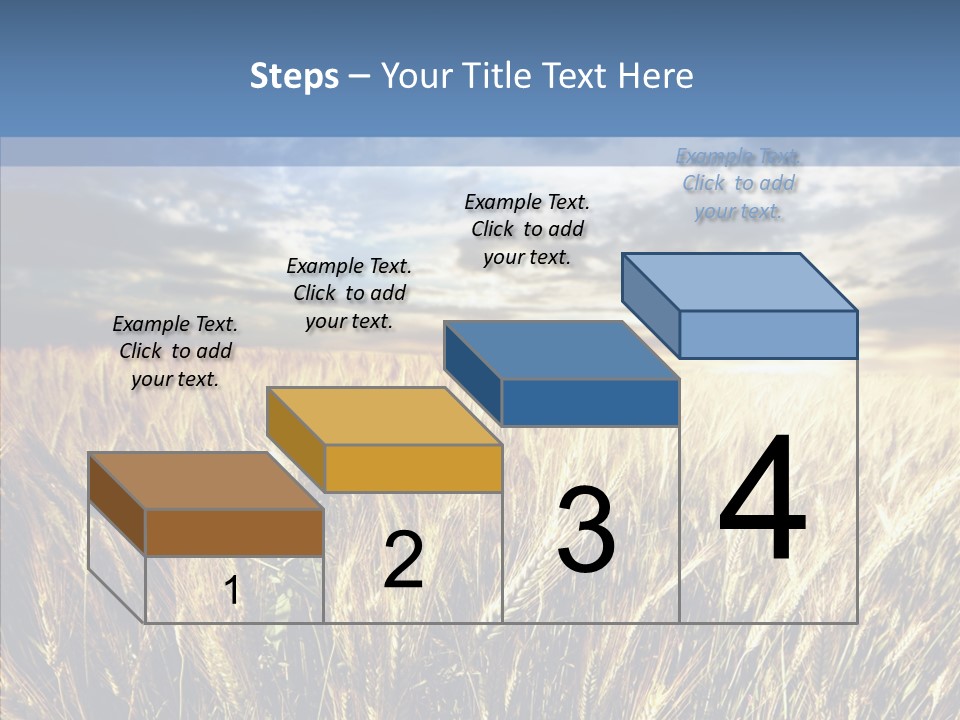 Nature Farm Landscaped PowerPoint Template