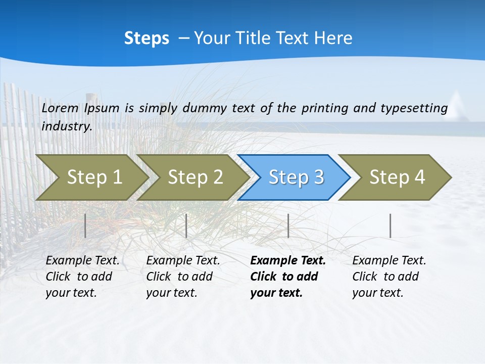 Seaoat Tourism Nature PowerPoint Template