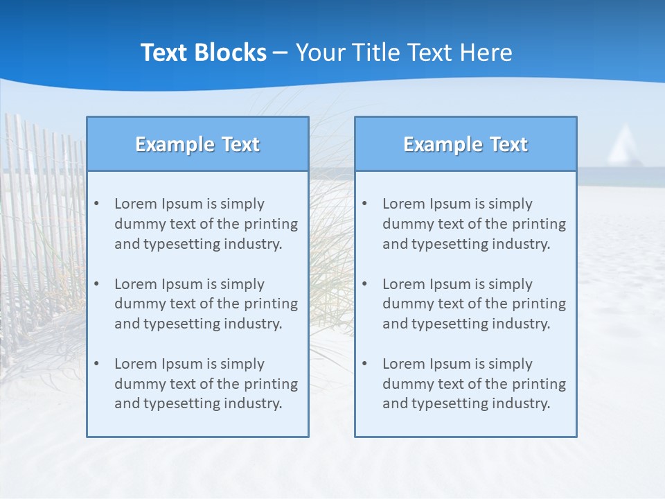 Seaoat Tourism Nature PowerPoint Template