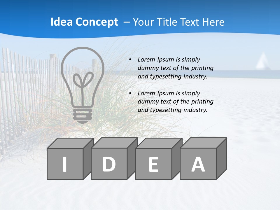 Seaoat Tourism Nature PowerPoint Template