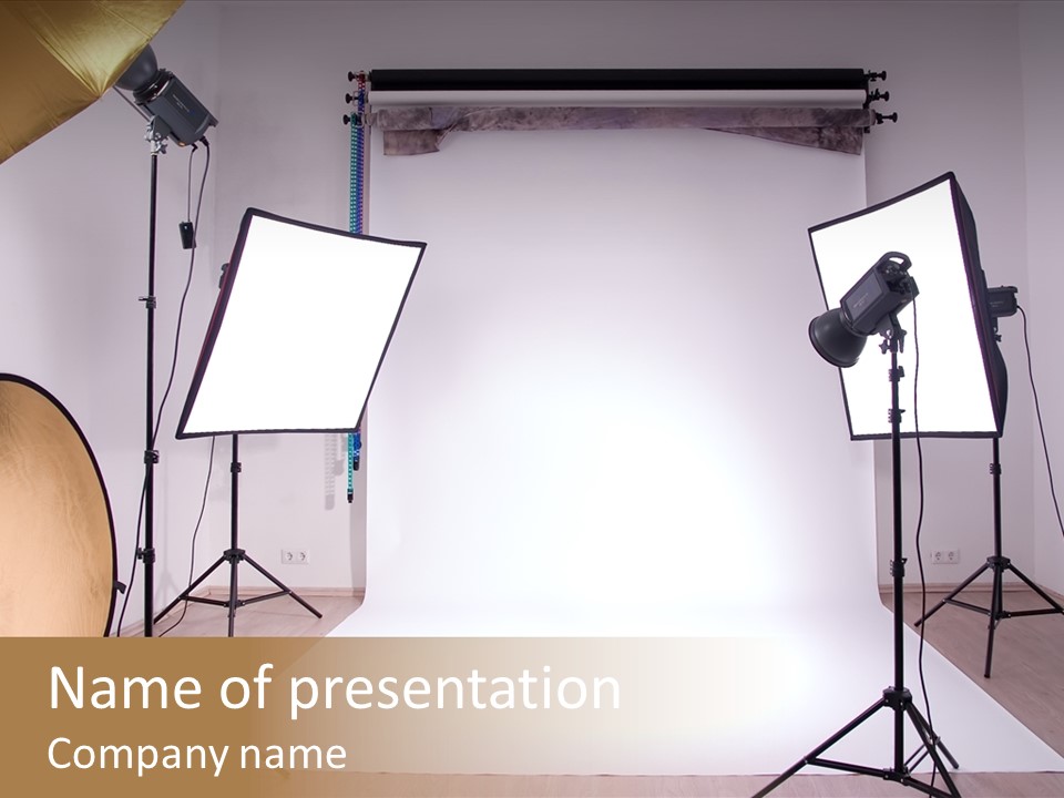 Video Flash White PowerPoint Template