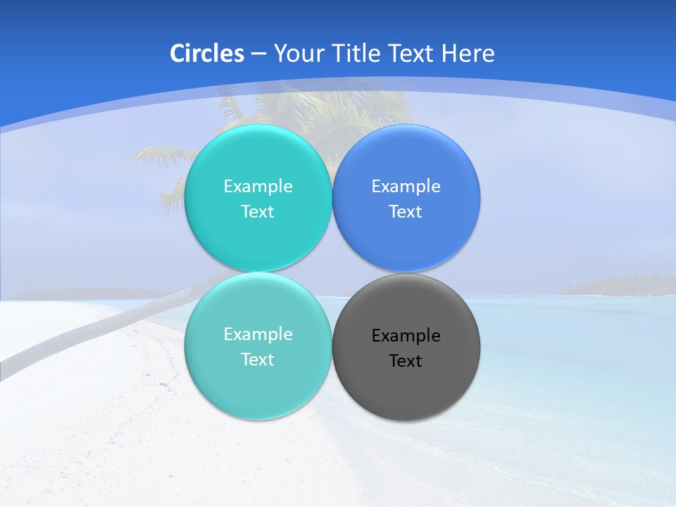 Sea Twinkle Lagoon PowerPoint Template