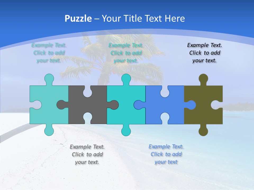 Sea Twinkle Lagoon PowerPoint Template